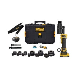 디월트 20V 0.5in to 2in 유압 녹아웃 배터리 세트 DCE600D1K2