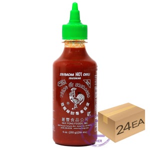 [유통기한10월] 후이퐁 스리라차 핫 칠리소스 255g, 24개