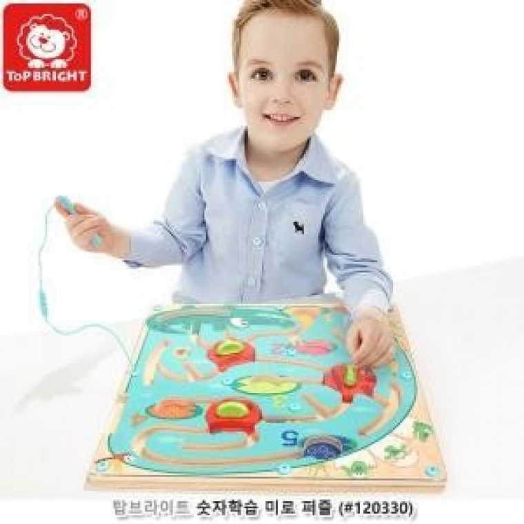 탑브라이트 숫자학습 120330 미로<b>퍼즐</b>