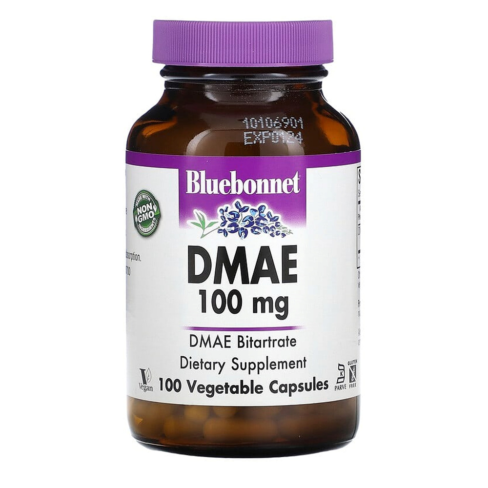 블루보넷 뉴트리션 <b>DMAE 100mg</b> 100베지캡슐 한통