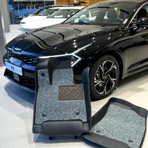 카새로이 기아 더뉴 K5 제네레이션 페이스리프트 가죽 입체 커버 코일 6D 카 매트