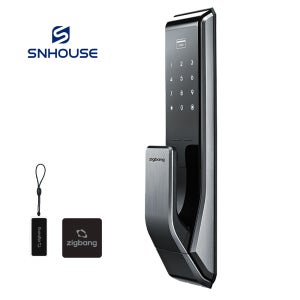 [방문설치] 직방 삼성 SHS-P710 푸시풀 도어락 현관문 디지털 번호키 SHS-P710