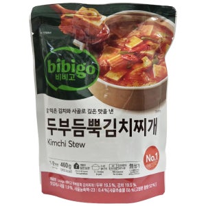 비비고 즉석국 두부듬뿍 김치찌개, 460g, 10개