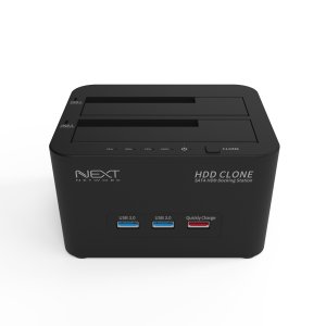 [이지넷유비쿼터스] NEXT-964DCU3C USB3.0 2Bay 도킹스테이션