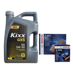 더넥스트스파크 엔진오일세트 킥스 GX5 5W30 4L