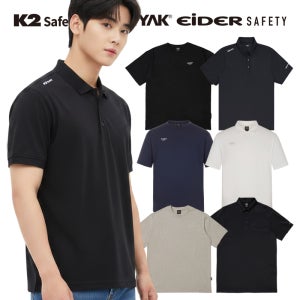 K2 블랙야크 아이더 티셔츠 봄 여름 카라티 맨투맨 자수 반팔 긴팔 남성 여성 작업 등산