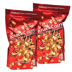 코스트코 KRACKCORN 크랙콘 카라멜 팝콘 680G 파티음식 X 2개