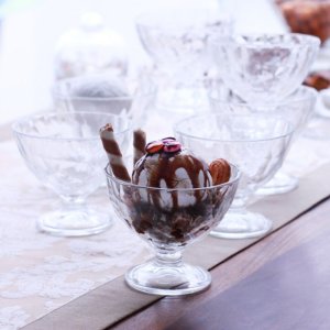 이탈리아 보르미올리 다이아몬드 주니어 디저트볼 220ml 빙수/샐러드/시리얼/아이스크림볼