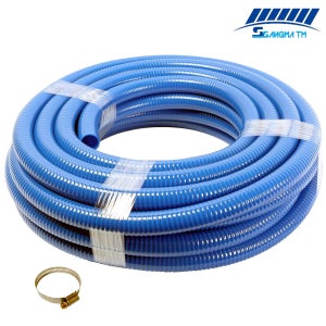국산 ssangma 나선호스 고압/청색 20M (25-50mm) 액체수송 물펌프 양수기호스