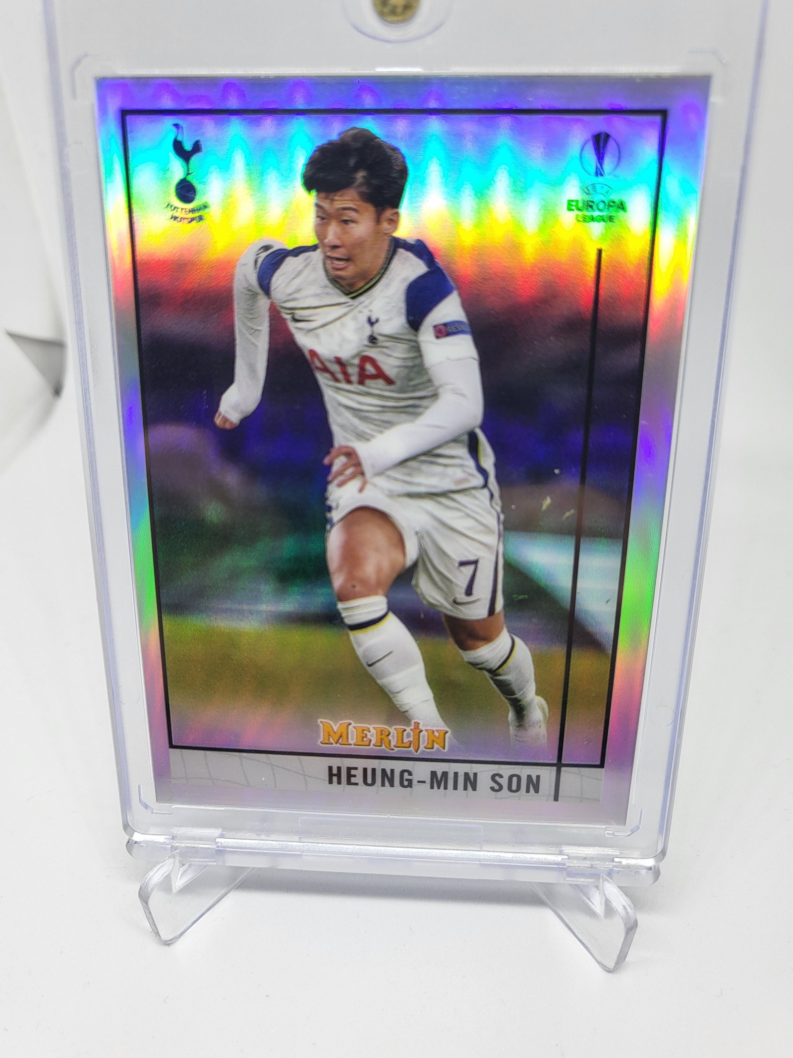손흥민카드 2020 Topps Merlin Chrome REF 44번 EPL카드 축구카드