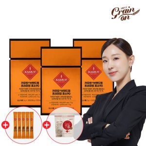 그레인온 카무트 브랜드밀 프리미엄효소90 30포, 3개