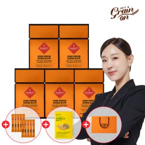 그레인온 카무트 브랜드밀 프리미엄효소90 30포, 5개