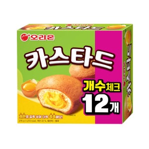 오리온 카스타드, 276g, 1개