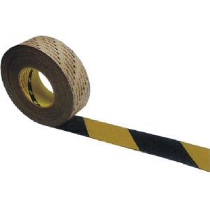3M 미끄럼방지테이프일반용(610) 사선(노랑+검정) 610mm-18M KSM2657