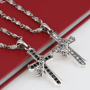 십자가은목걸이 925실버 체인 남자은목걸이 줄 순은necklace