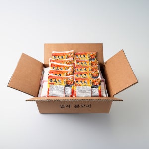 호영식품 남사부 분모자 일자 분모자당면 300g x 25 개입 떡볶이 납작 마라탕