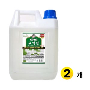 화미 고백당 물엿 8KG 2개