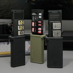 피지테크 CFexpress Type A/B 고속 SD리더기 케이스 USB 3.2 블랙