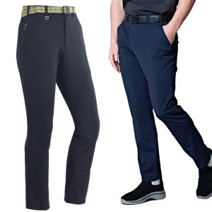 1+1 봄 여름 쿨 아이스 냉감 무지바지 작업복바지 작업복하의 스판바지 일자바지 B142