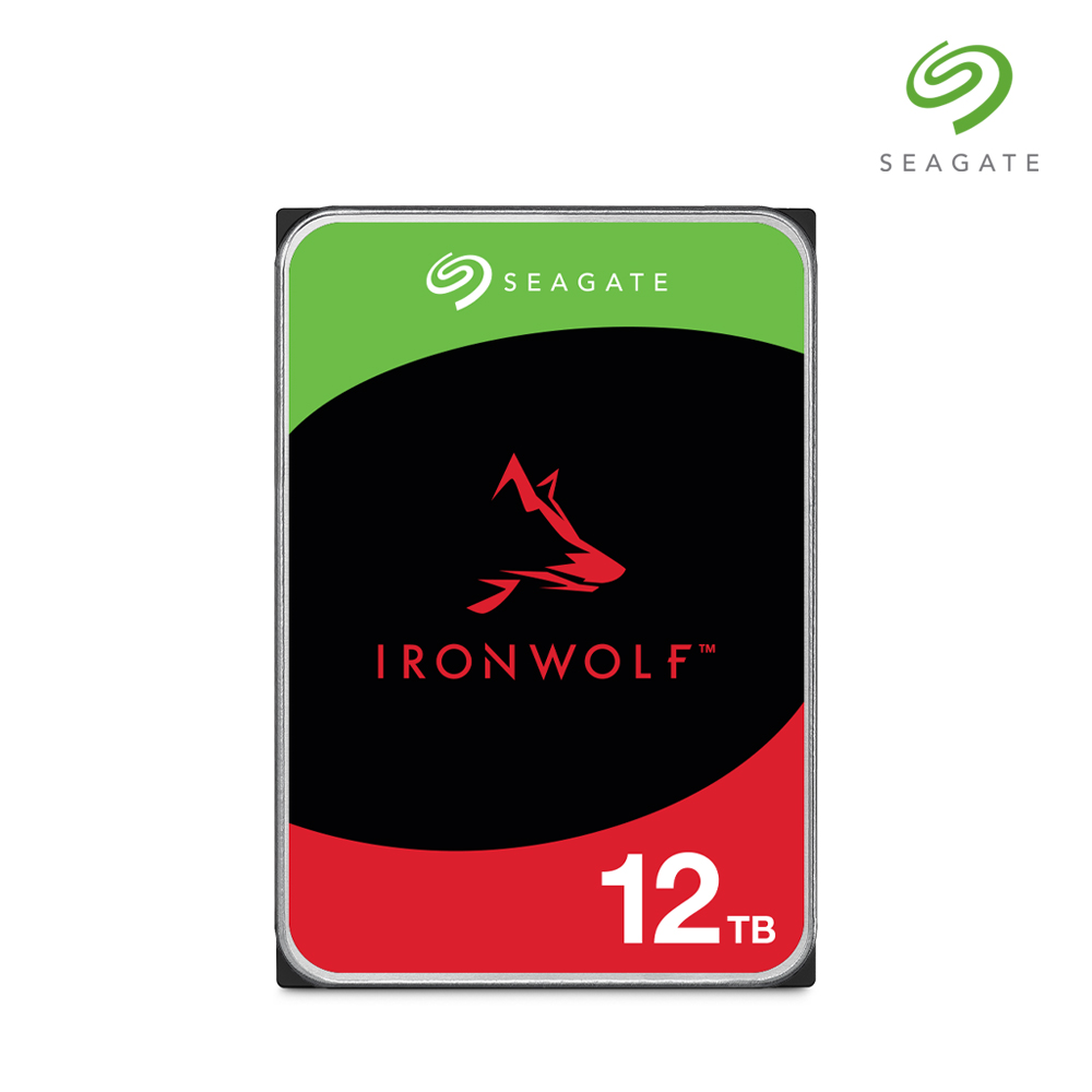 씨게이트 아이언울프 12TB HDD 나스용 하드디스크 12테라 ST12000VN0008
