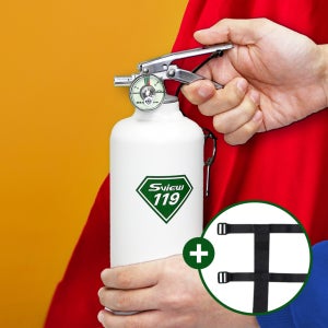 국산 에스뷰 119 차량용 고성능 소화기 차량 자동차 캠핑 1kg 가정(겸용)