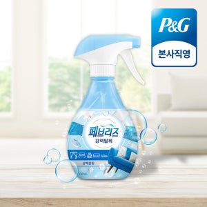페브리즈 섬유탈취제 섬유향수 강력탈취 베이스 상쾌한 향 본품 370ml 1개