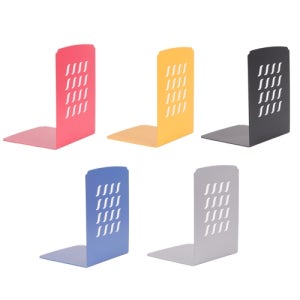 아카데미 철재 L 자 책꽂이 북앤드 MB-103 2개입 세트
