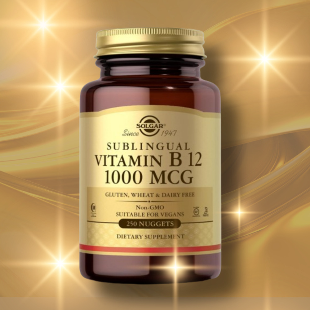 솔가 서브링구얼 비타민 B12 1000 mcg, 250nuggets