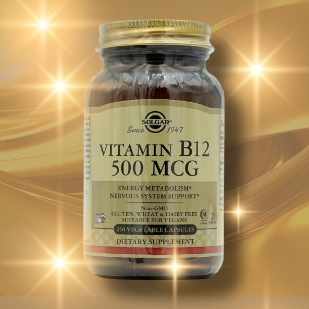Solgar 비타민 B12 250 Capsules 500 mcg