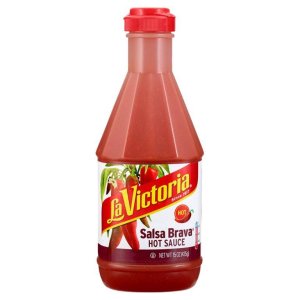 La Victoria Hot Salsa Brava Hot Sauce 라 빅토리아 핫 살사 브라바 핫소스 425g 4팩