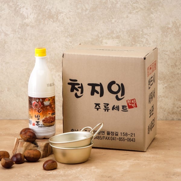 공주 알밤주 6% 750ml(6입) 공주 알밤 막걸리 밤막걸리