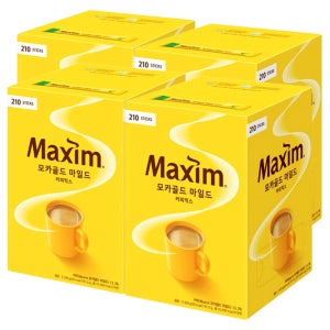 동서 맥심 모카골드 마일드 210T/ 1박스 4개입