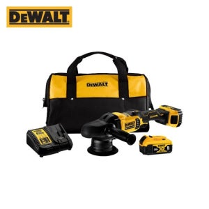 디월트 DCM848P2 무선 원형 듀얼 액션 폴리셔 20V 충전 공구 배터리 2개 세트