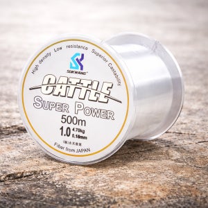 모노라인 세미플로팅 원줄 투명 나일론 낚시줄 바다 민물 낚싯줄 500M