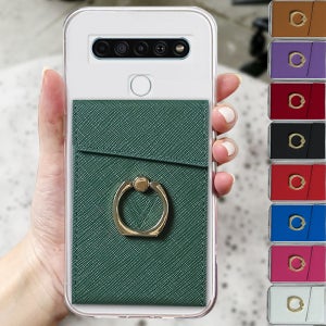 LG V40 케이스 카드 포켓 지갑 비비드