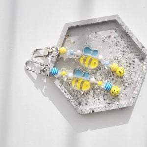 달달 꿀벌비즈 키링 만들기 DIY KIT (1개완성)