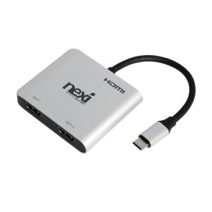[NEXI] USB 3.1 TYPE-C to 듀얼 4K HDMI 컨버터 NX1254