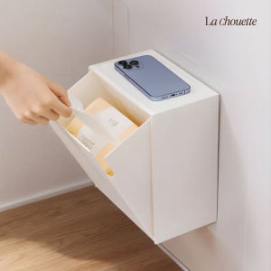 라슈에뜨 화장실 벽걸이 사각 포켓 걸이형 사무실 미니휴지통 쓰레기통 다용도 보관함