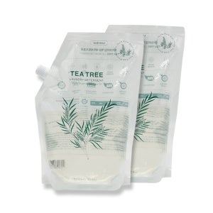 세이브타임 티트리 세탁 세제 1L 리필 2종 속옷 캐시미어 린넨 패딩 기능성원단 실내건조