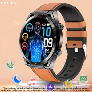 남성과 여성 노인들을 위한 100가지 이상의 스포츠 모드가 있는 시계 수면 모니터 AI 음성을 (다이얼/전화 받기)