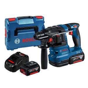 보쉬 함마드릴 GBH 18V-22 충전 해머드릴 18V 5.0Ahx2개 세트