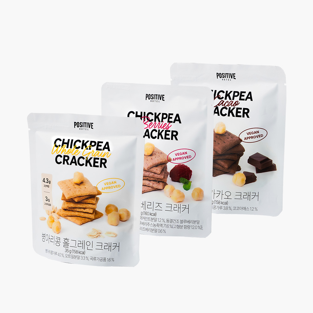 파지티브호텔 병아리콩 홀그레인 크래커 성분 분석