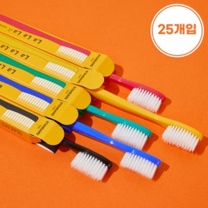 씽크네이처 랄랄라 울트라 소프트(25개입) 치과칫솔 초극세모 부드러운 치석제거 잇몸보호 칫솔 이중미세모 잇몸관리 [사이즈선택가능]