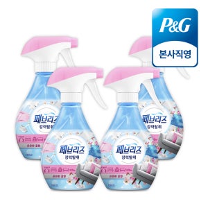 페브리즈 섬유탈취제 섬유향수 강력탈취 베이스 은은한 향 본품 370ml 4개