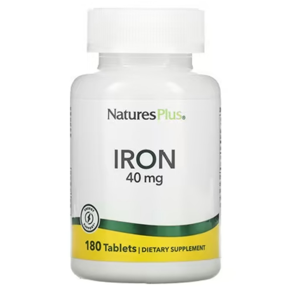 <b>NaturesPlus</b> 철분 40mg