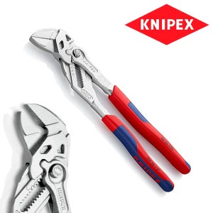 크니펙스 첼라(하나의 공구로 플라이어/렌치 모두 사용)250mm 이중안락손잡이 몽키