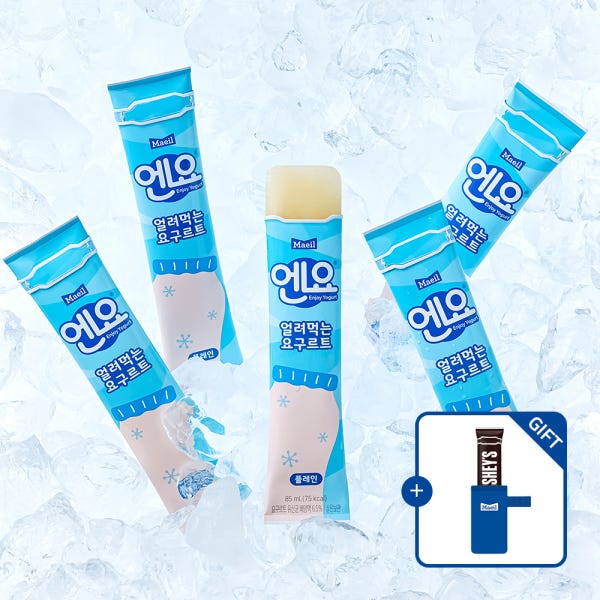 매일유업 엔요 얼려먹는 요구르트 85ml 24팩 [+홀더 증정][도착보장]