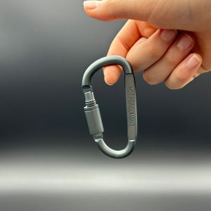 캠핑 비너 잠금 D형 경량 알루미늄 비너 키링 등산 카라비너