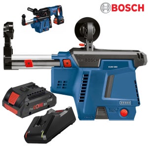 BOSCH 해머드릴용 집진기 E18V26D-40 (프로코어 18V 4.0Ah) 로터리해머용 먼지흡입