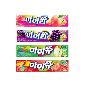 마이쮸 44g x 40개 포도 딸기 사과 복숭아